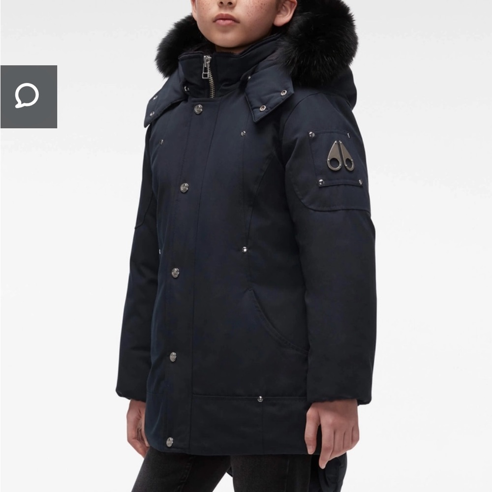 Burgundy Moose knuckles kid’s winter jacket